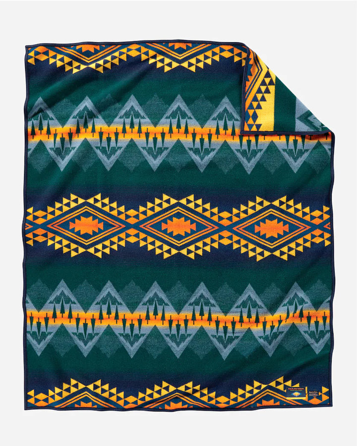 Pendleton Wildland Heroes Blanket Teal