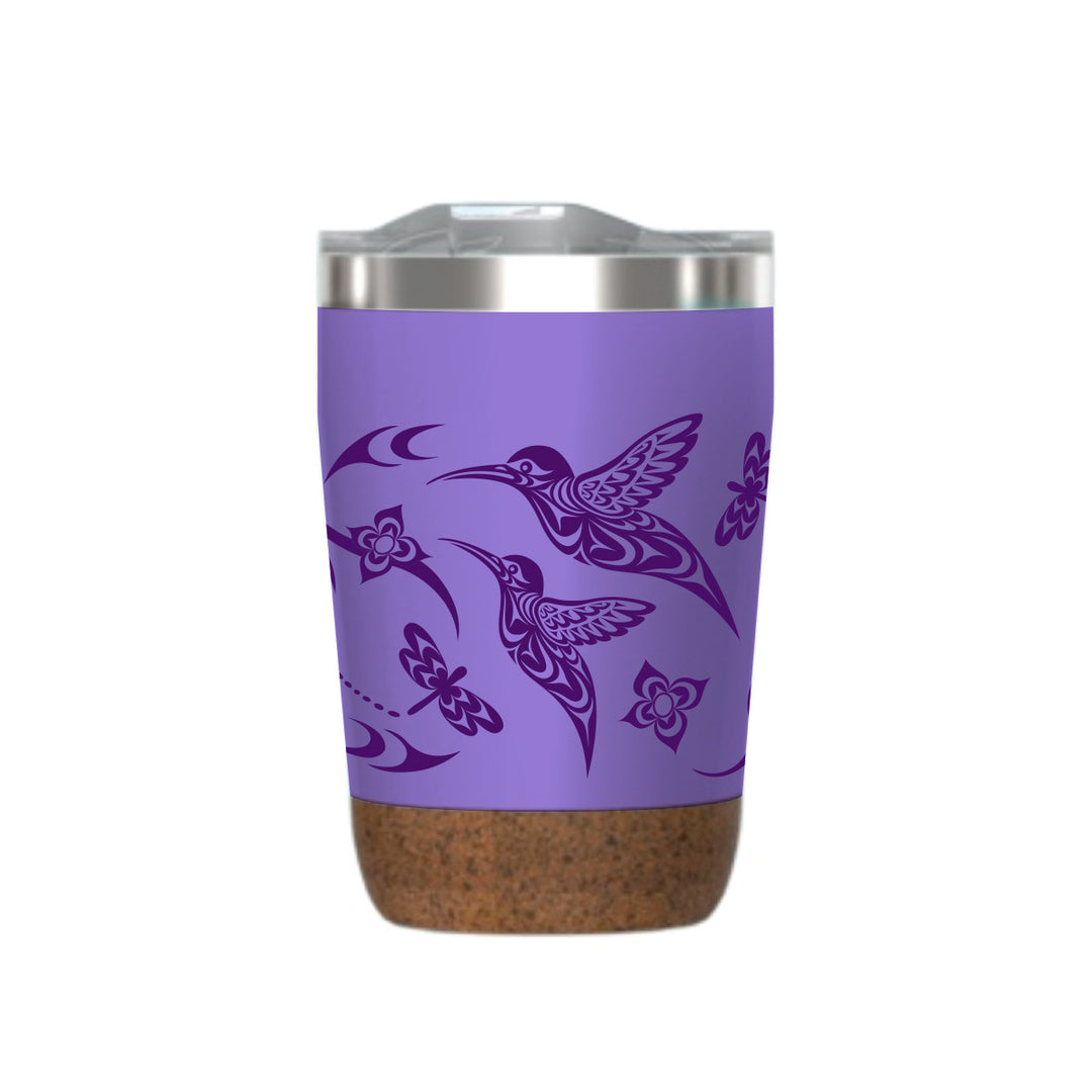 Native Northwest Hummingbird Cork Base Travel Mug (12oz)