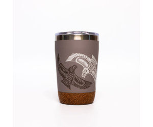 Native Northwest Raven Cork Base Travel Mug (12oz)