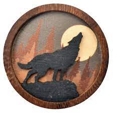 Nature's Expression's Wood Silhouette Magnets