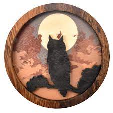 Nature's Expression's Wood Silhouette Magnets