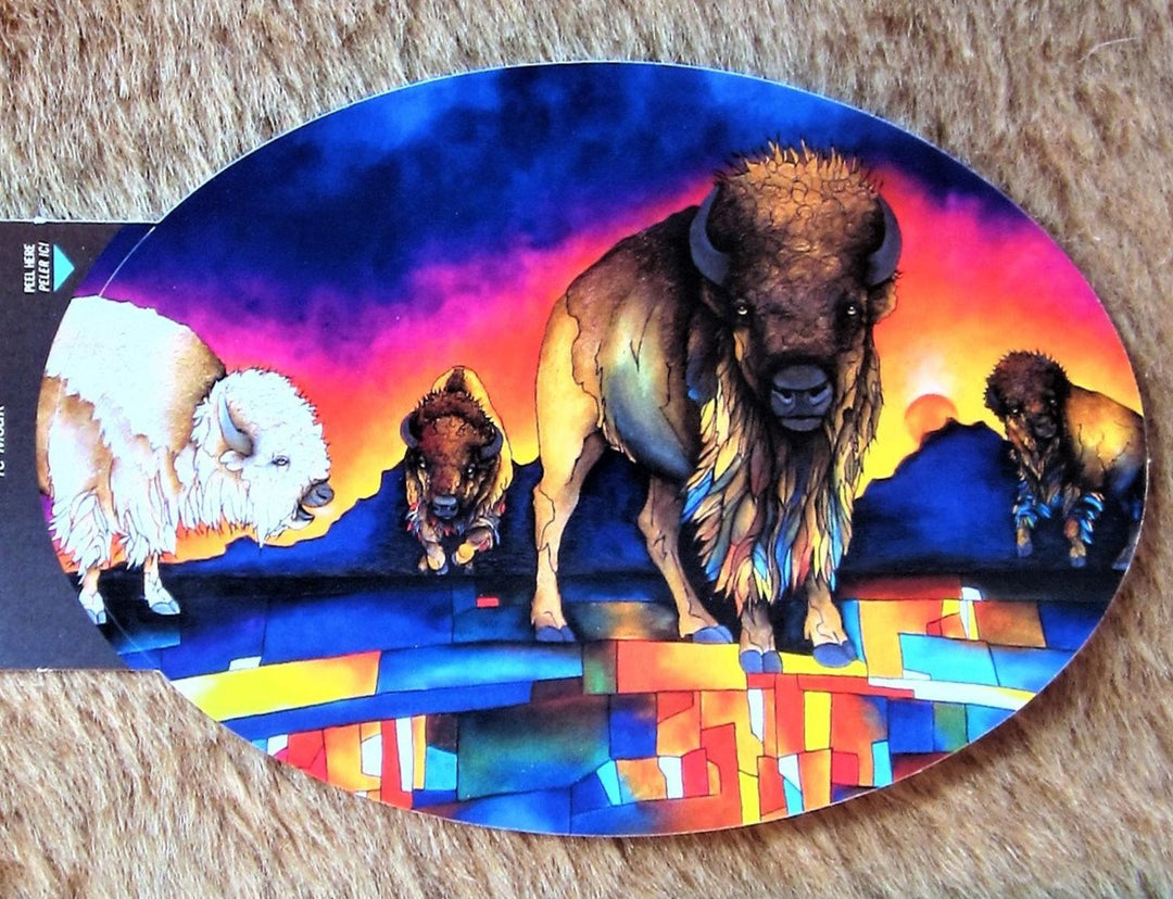 CAP From the Four Directions Art Sticker