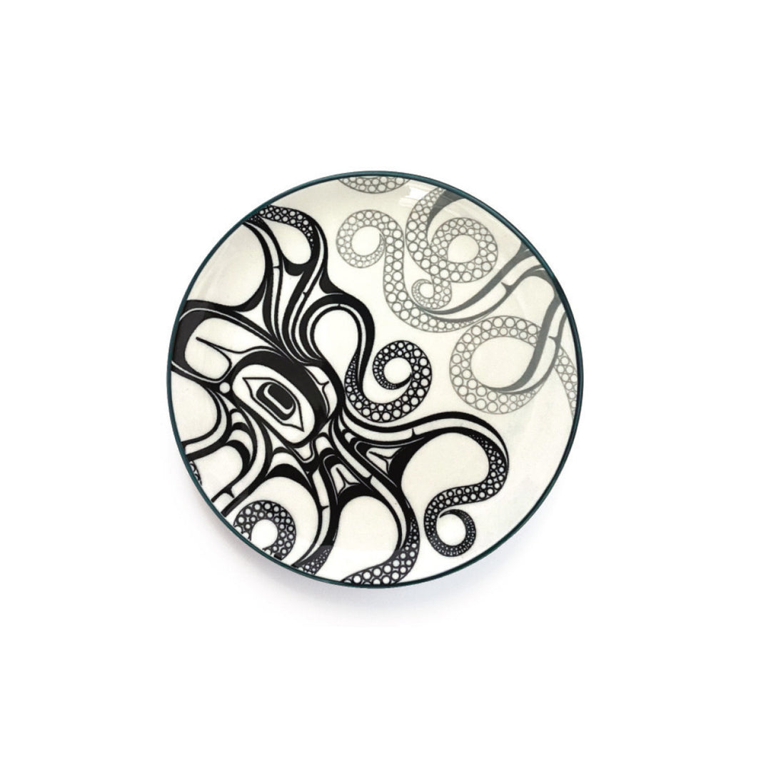 Native Northwest Porcelain Art Plate