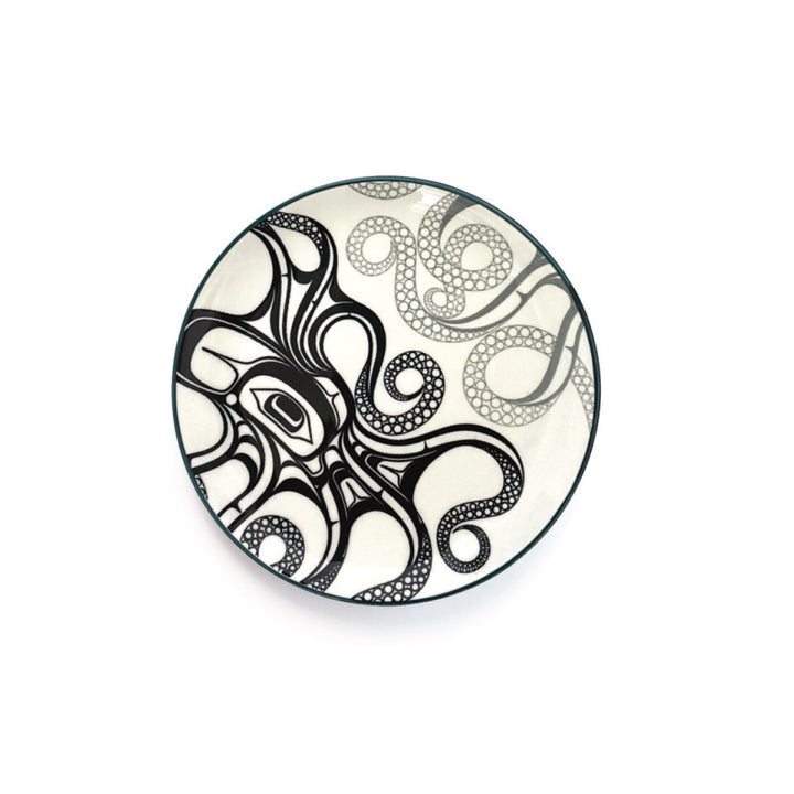 Native Northwest Porcelain Art Plate
