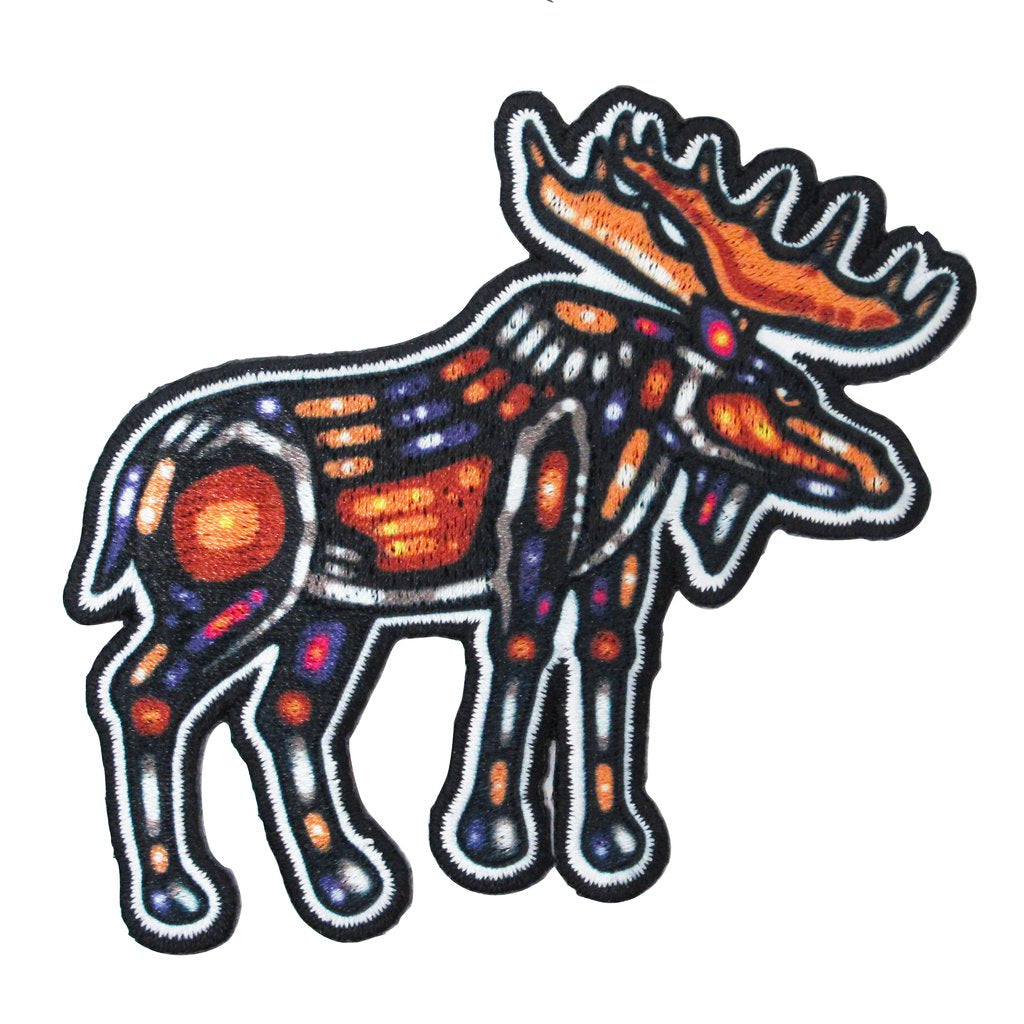 Oscardo Moose Iron-On Patch