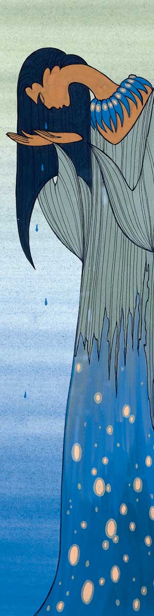 CAP Bookmark  Mother Earth's Tears