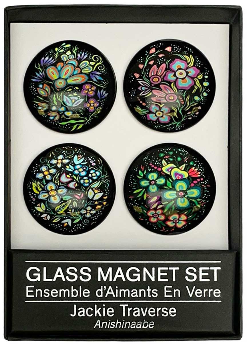 CAP Jackie Traverse II Glass Magnet Set