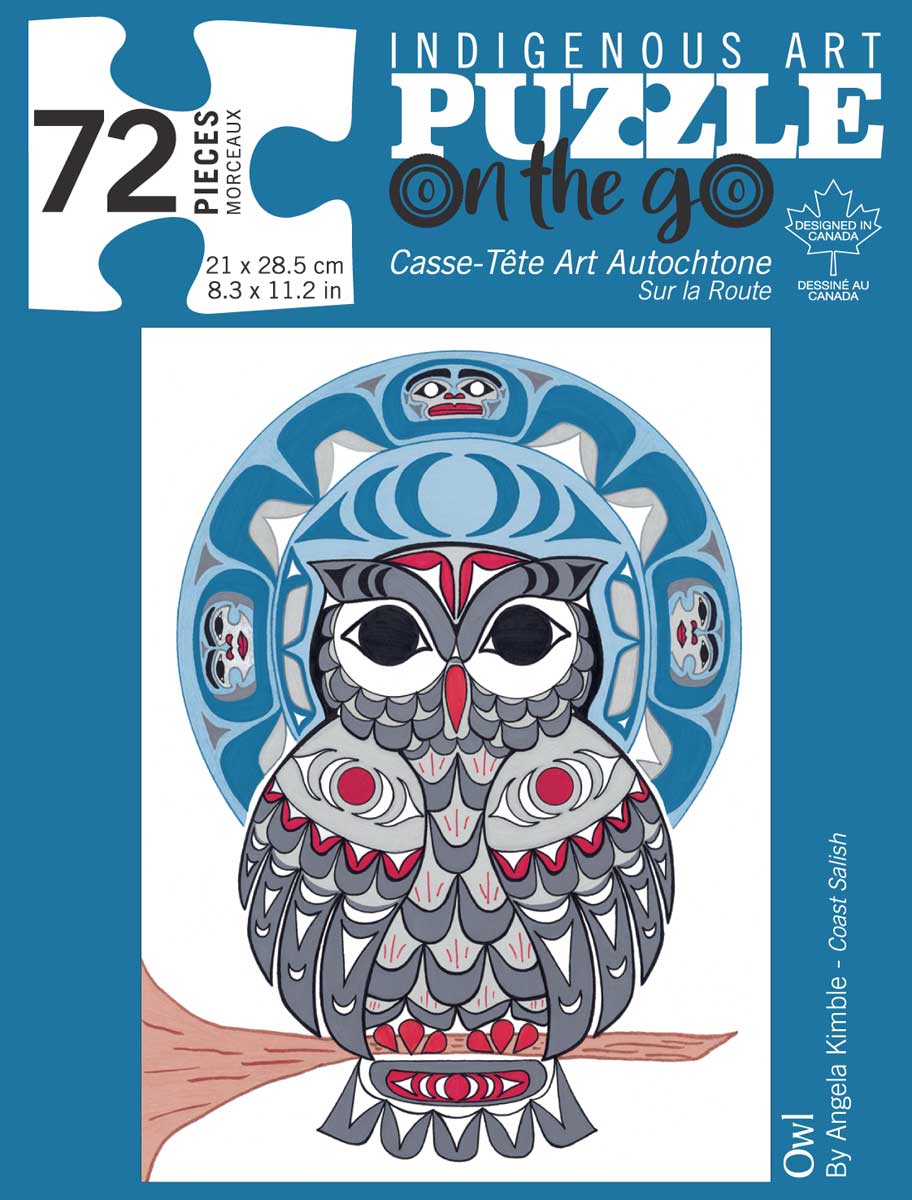 CAP Owl 72 Piece On-The-Go Puzzle