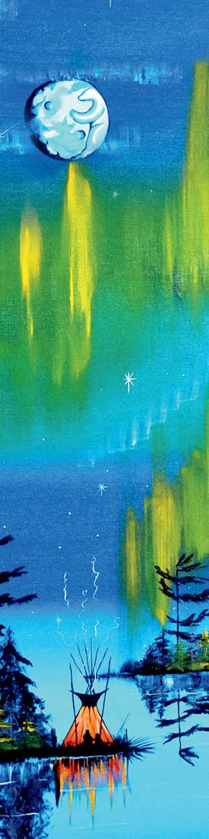CAP Bookmark Northern Lights