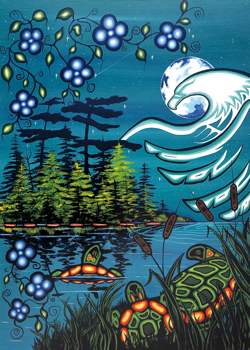 CAP Tranquility Art Magnet