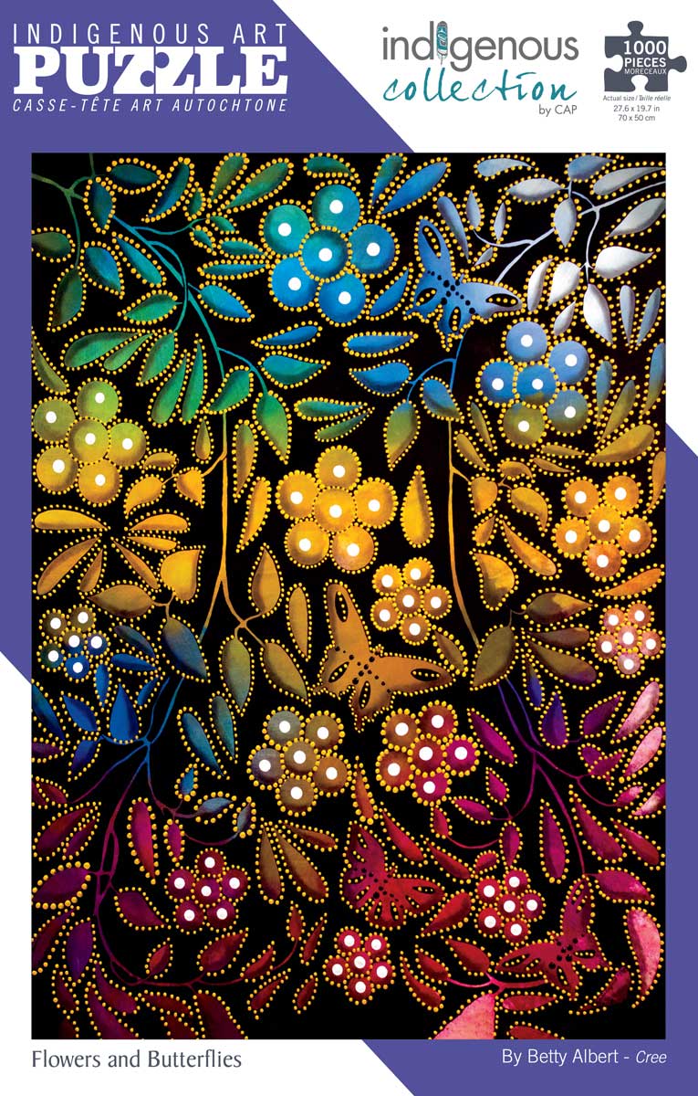 CAP Flowers & Butterflies 1000 Piece Puzzle
