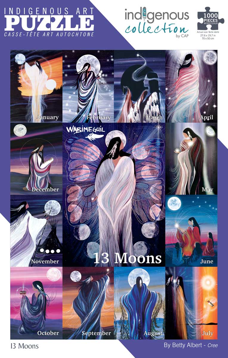 CAP 13 Moons 1000 Piece Puzzle