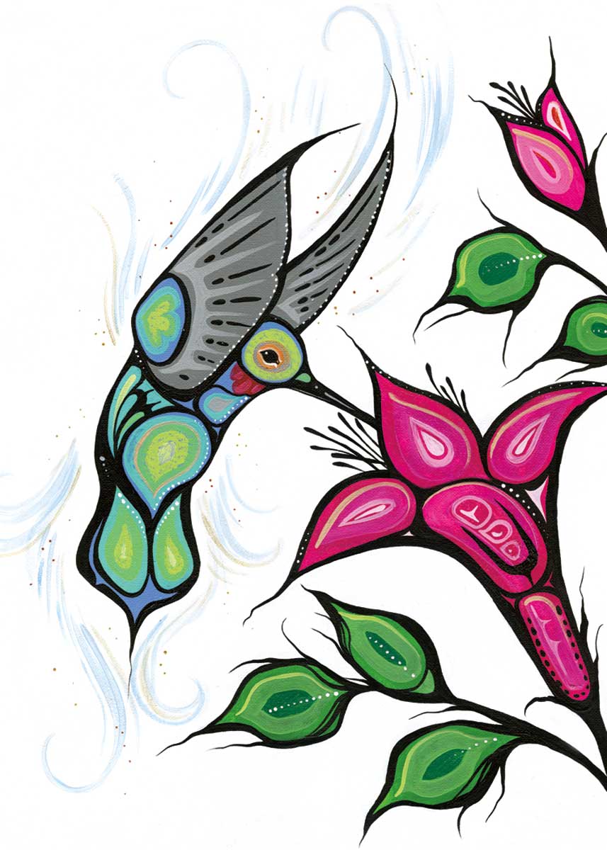 CAP Flight of the Hummingbird Art Magnet