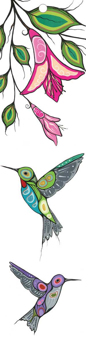 CAP Bookmark Cree Hummingbirds