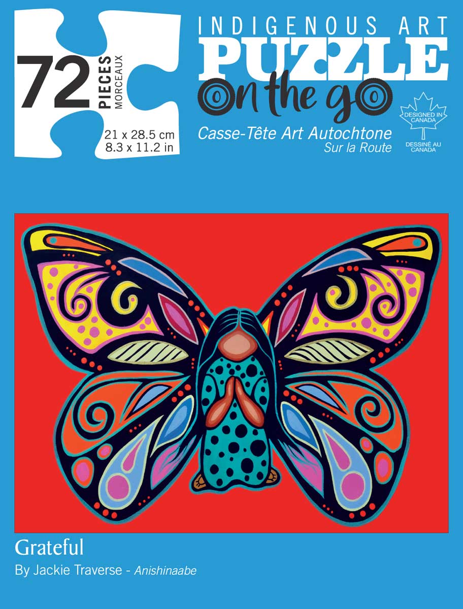 CAP Grateful 72 Piece On-The-Go Puzzle