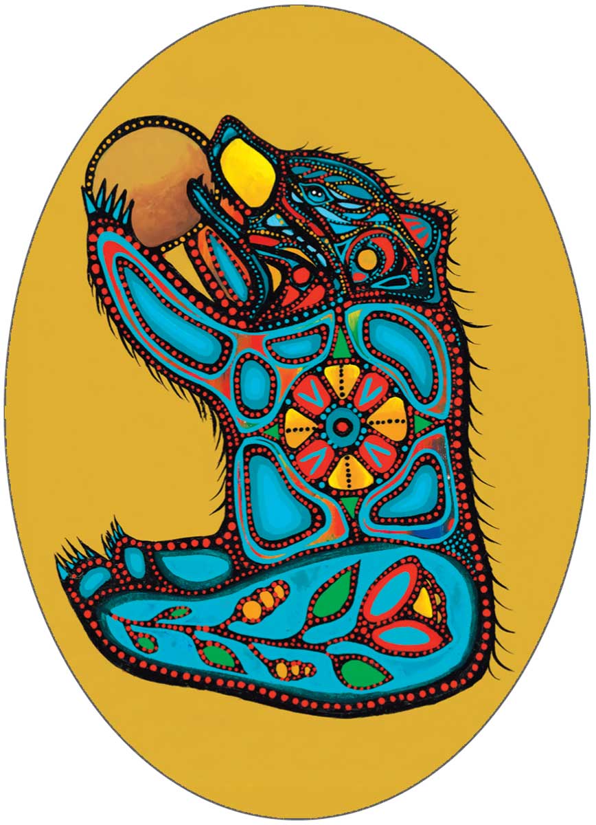 CAP Makoons Baby Bear Sticker