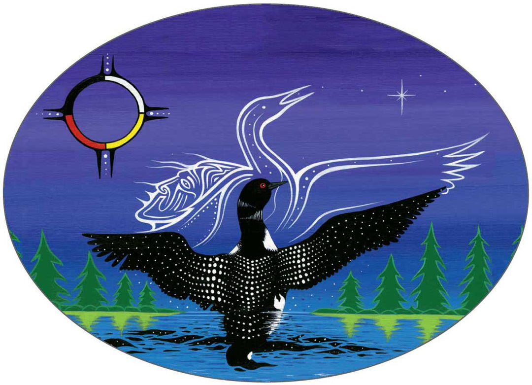 CAP Dancing Loon Sticker