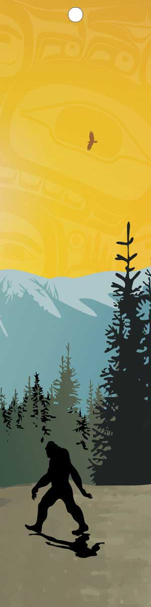 CAP Bookmark Sasquatch