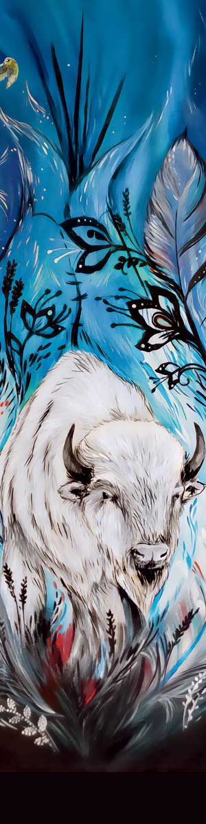 CAP Bookmark Spirit Buffalo