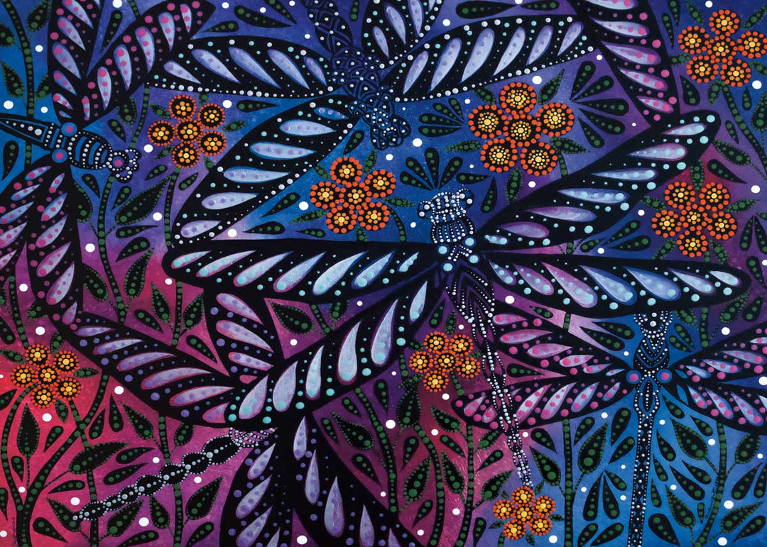 CAP Dragonflies Art Card