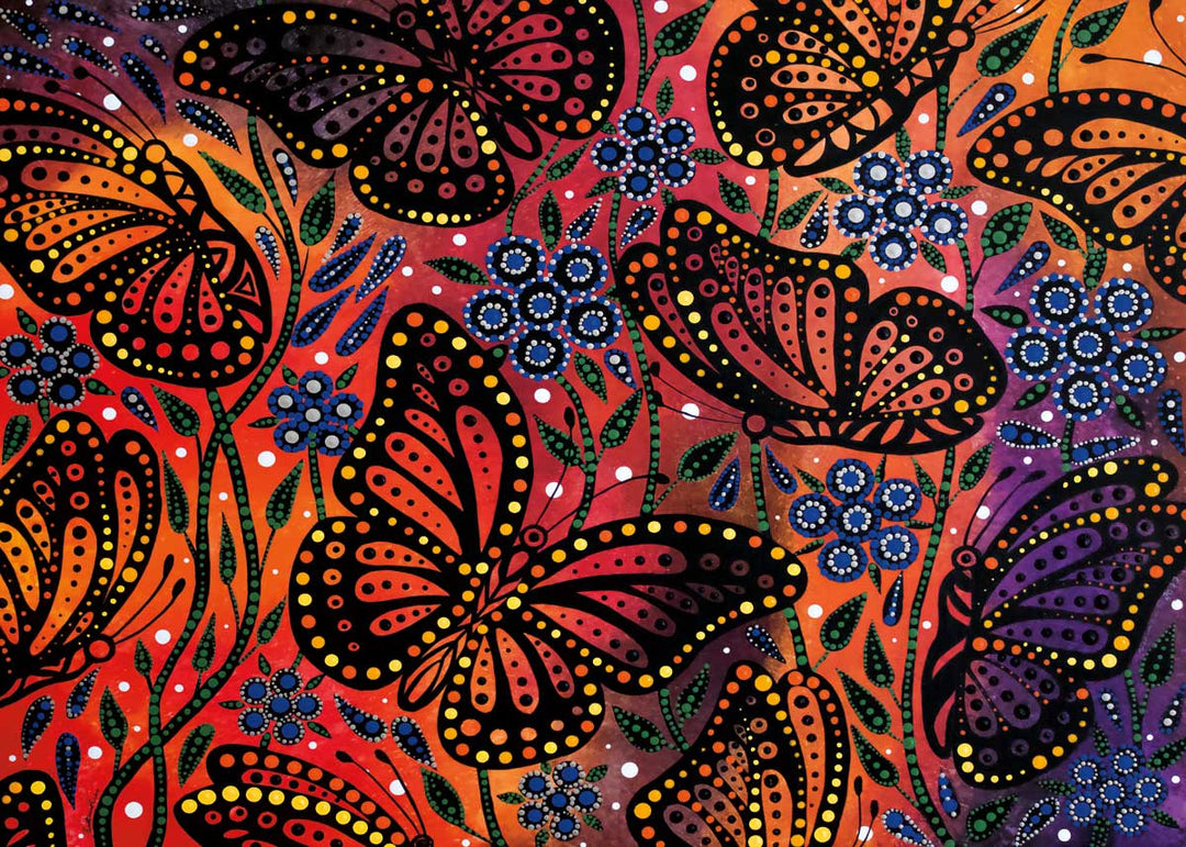 CAP Butterflies Art Card