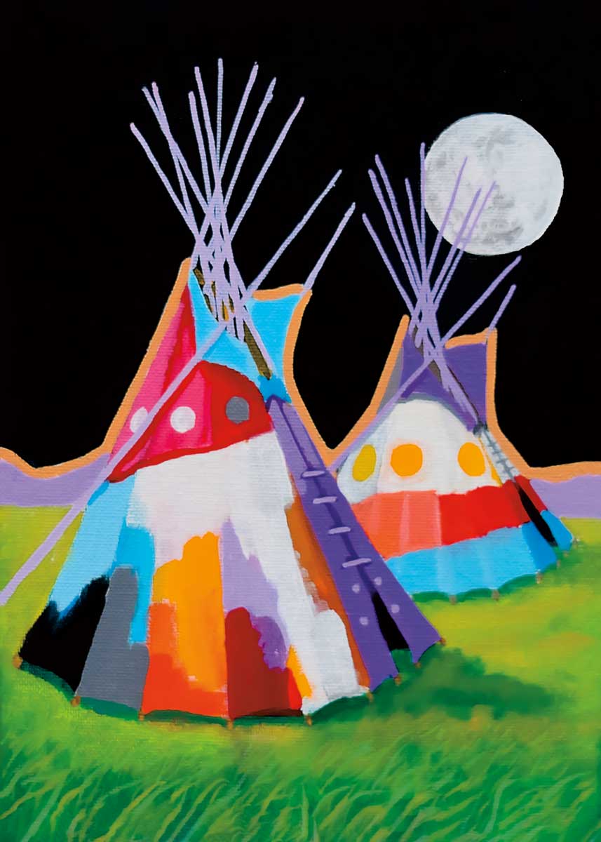 CAP Bed and Breakfast Art Card