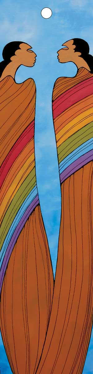 CAP Bookmark People of the Rainbow