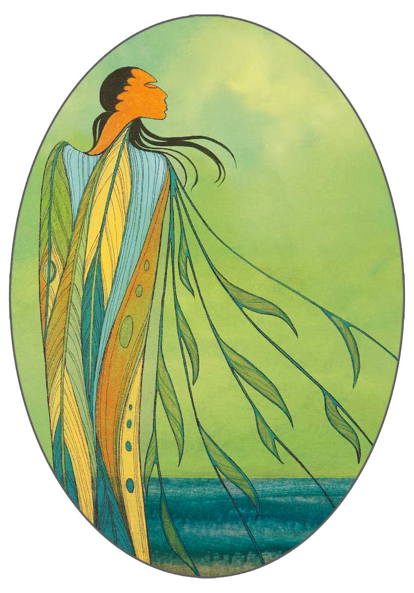 CAP Summer Winds Art Sticker