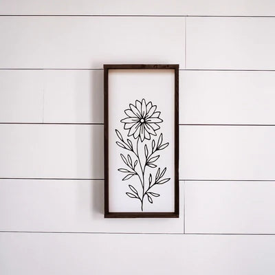 "Sunflower" Wood sign by william rae designs