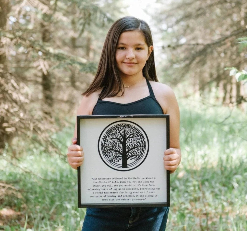 Tree of Life Wood Sign by william rae designs