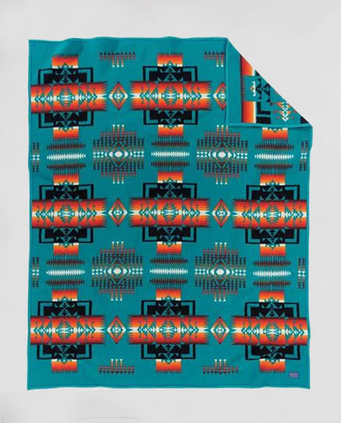 Pendleton Chief Joseph Blanket - Turquoise