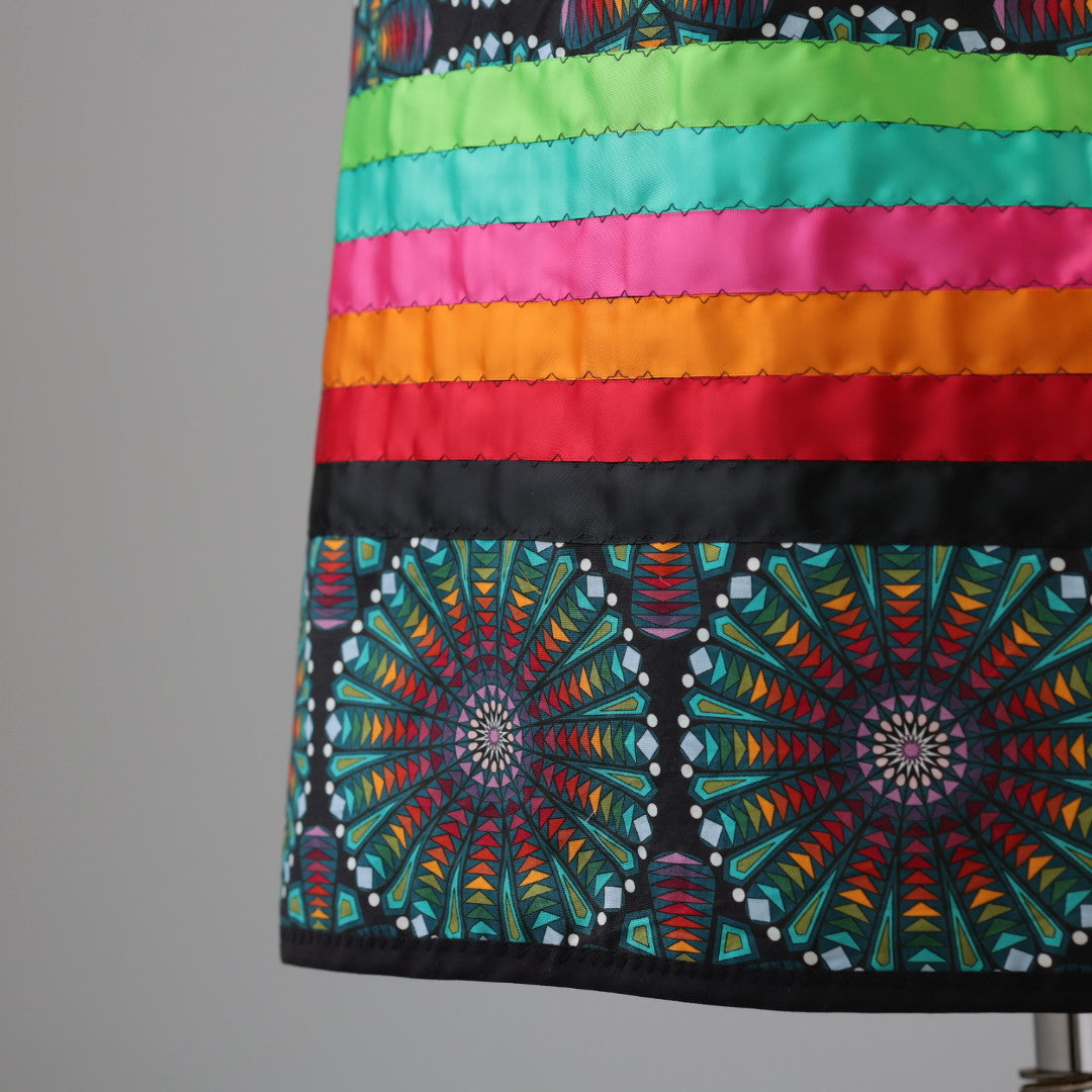Carol B. Kaleidoscope Ribbon Skirt