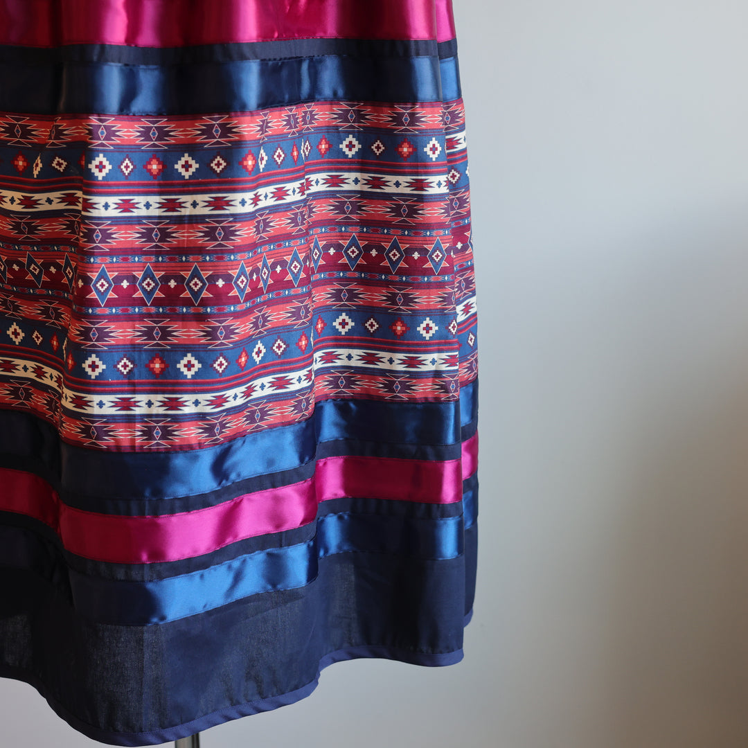 Phoenyx Designs Navy Ribbon Skirt &amp; Belt