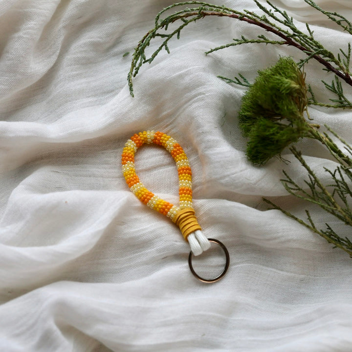 Prairie Beads Monotone Wrap Finger Lanyard