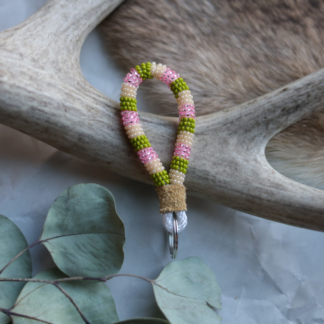 Keegan W. Striped Tiny Finger Lanyards