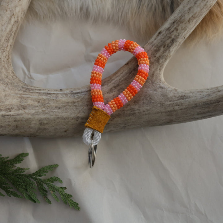 Keegan W. Striped Tiny Finger Lanyards