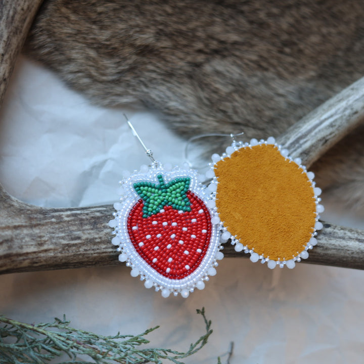 Keegan W. Strawberry Drop Earrings