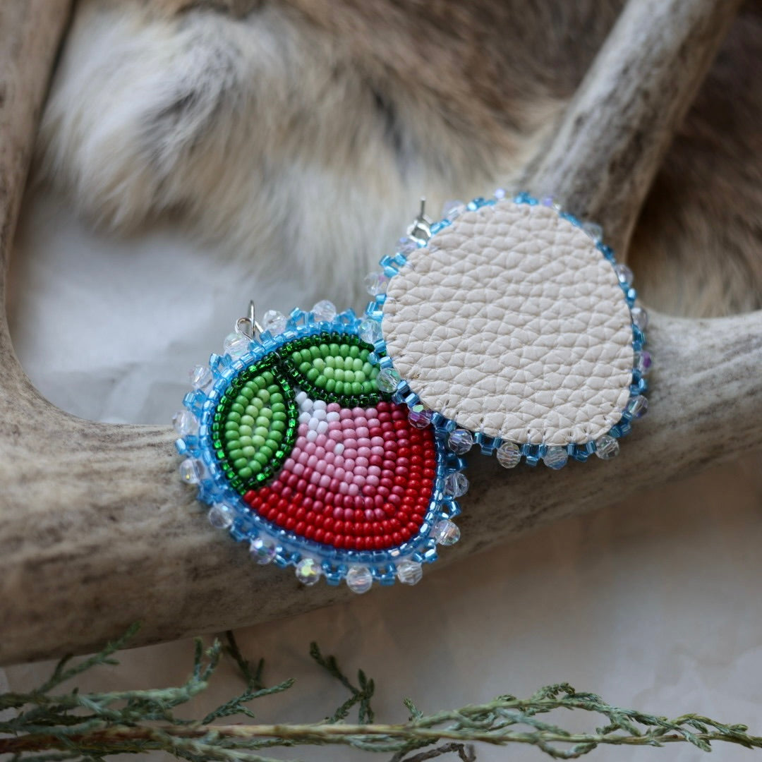 Keegan W. Heartberry Drop Earrings