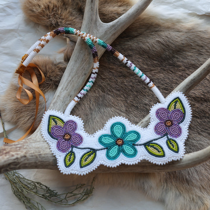 Keegan W. Floral Necklace & Earrings