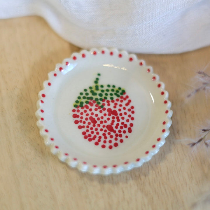 Mino Ode Designs Small Strawberry Trinket Dish