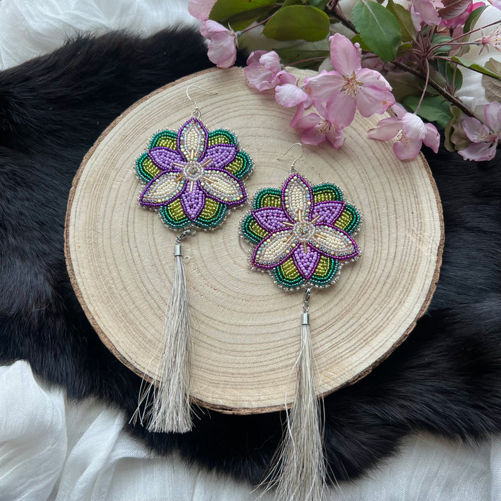 Ironstar Co. Lily Convertible Beaded Earrings