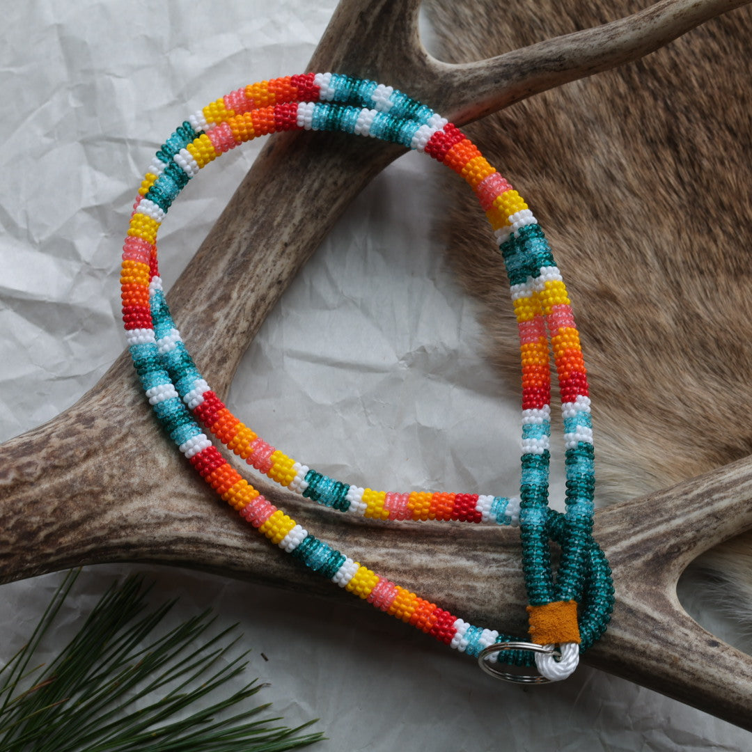 Keegan W. Beaded Neck Lanyards