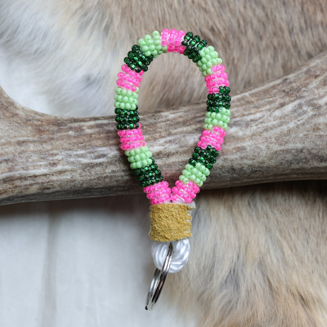 Keegan W. Striped Tiny Finger Lanyards