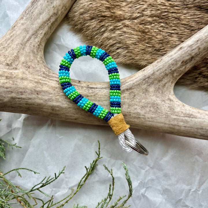 Keegan W. Striped Tiny Finger Lanyards