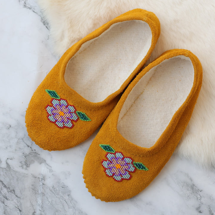 T.Sullivan Size 9 Colourful Floral Ballerina Slippers