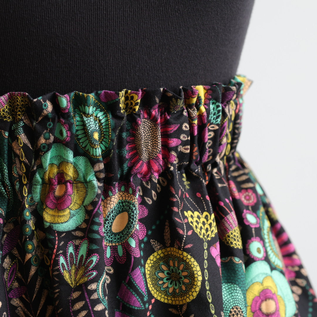 Phoenyx Designs Midnight Garden Ribbon Skirt