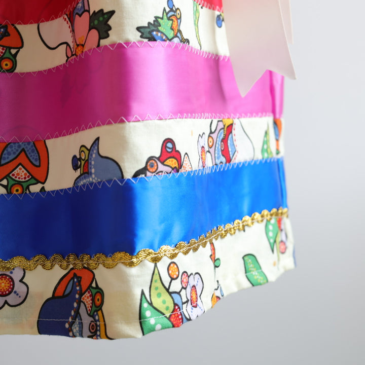 Handmade by Emily Cream Ribbon Skirt