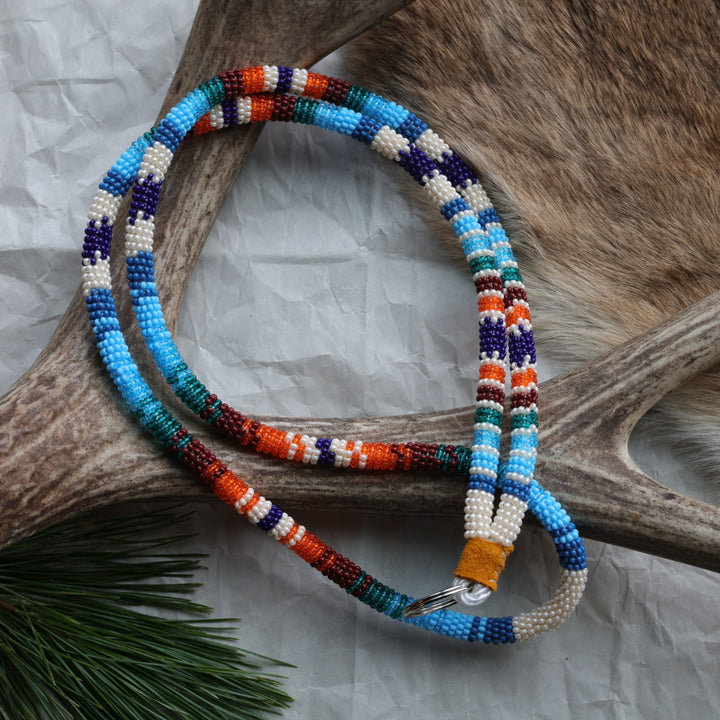 Keegan W. Beaded Neck Lanyards