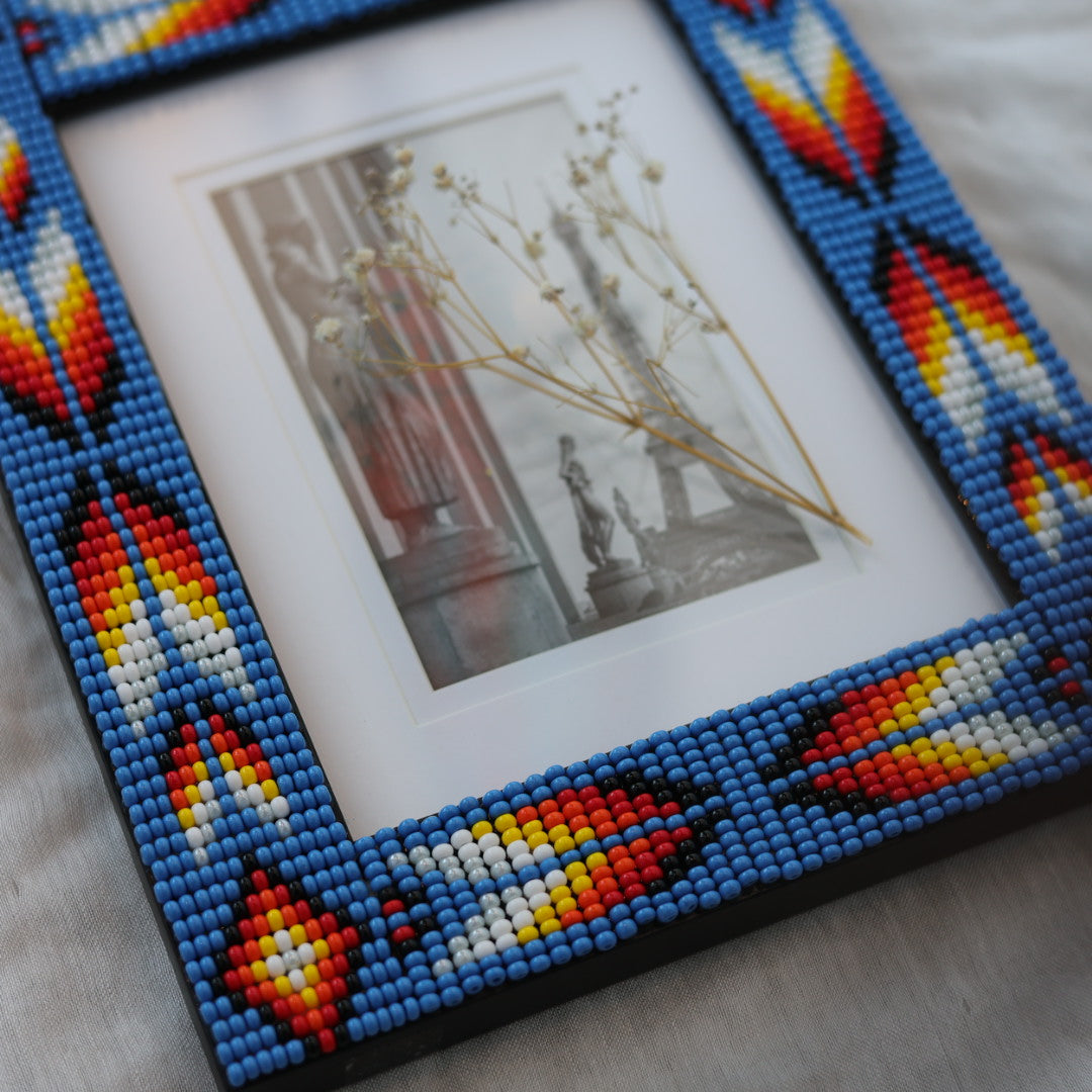 Beaded Frames By Elsie Blue & Fire Beaded Frame