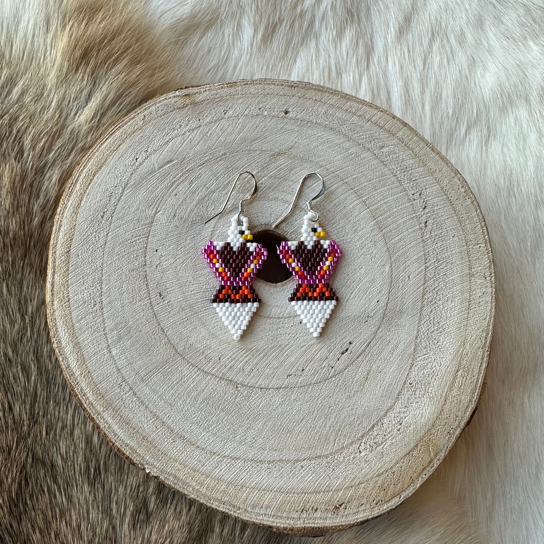 Dorothy B. Medium Peyote Earrings